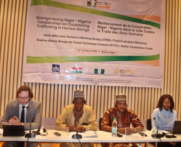 Projet de renforcement de la coopération dans la lutte contre la traite des personnes entre le Niger et le Nigeria : Evaluer les bonnes pratiques et leçons apprises