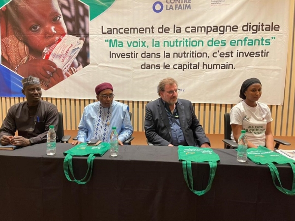 Lutte Contre la malnutrition : Action Contre la Faim lance une campagne digitale de 6 mois pour améliorer la nutrition des enfants au Niger