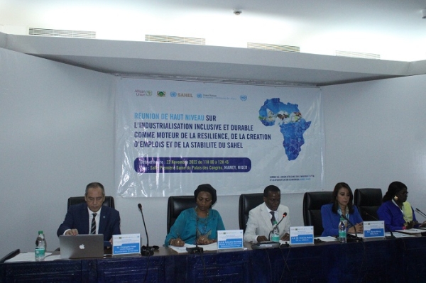 Panel de Haut niveau sur l’industrialisation inclusive et durable comme moteur de la résilience, de la création d’emploi et de la stabilité au Sahel : Pour un changement de narratif du Sahel