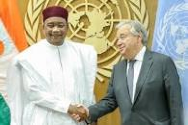 Une mission des Nations Unies sur la sécurité et le développement au Sahel pour le Président Issoufou Mahamadou