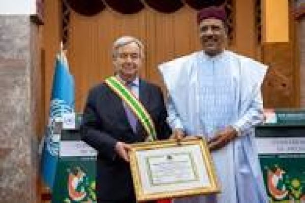 Visite du SG de l’ONU au Niger : Antonio GUTERRES salue une démocratie impressionnante et une gestion sécuritaire remarquable