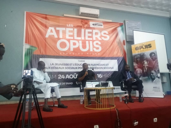 Les Ateliers OPUIS à Niamey : des fausses informations et la cohésion sociale au cœur des échanges.