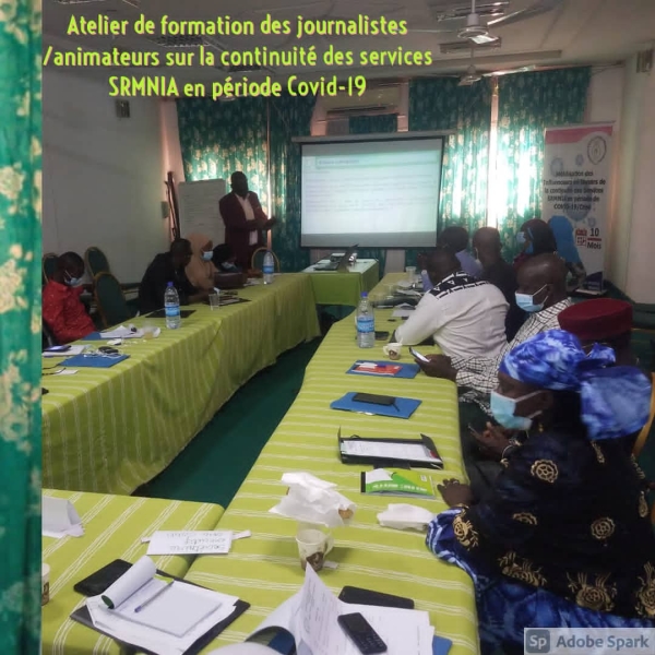 Continuité des services de SRMNIA en période de covid-19 : l’ONG CODD forme une vingtaine d’influenceurs des régions de Niamey et Tillabéri