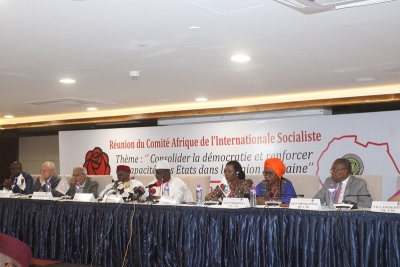 Réunion du comité Afrique de l’Internationale Socialiste : discuter des défis qui assaillent le continent et doté le comité d’un nouveau bureau